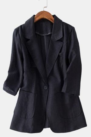 Blanca | Linen Jacket